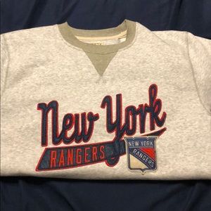 nhl new york rangers crew neck